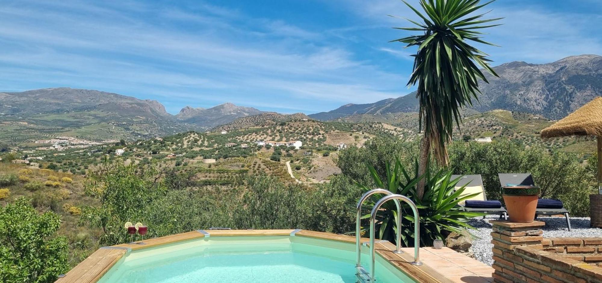 La Vista Vinuela Bed and Breakfast Eksteriør billede